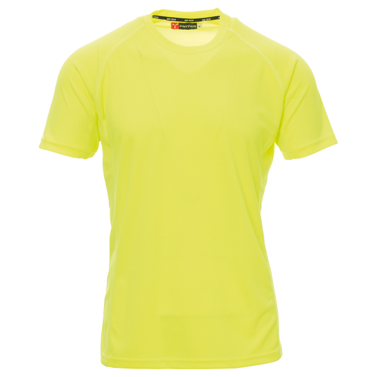 Κοντομάνικη μπλούζα PAYPER RUNNER FLUO YELLOW