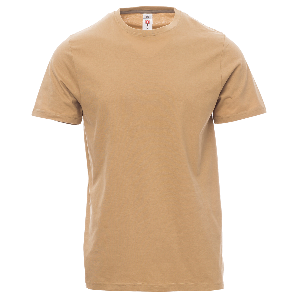 Κοντομάνικη μπλούζα PAYPER SUNSET WARM BROWN