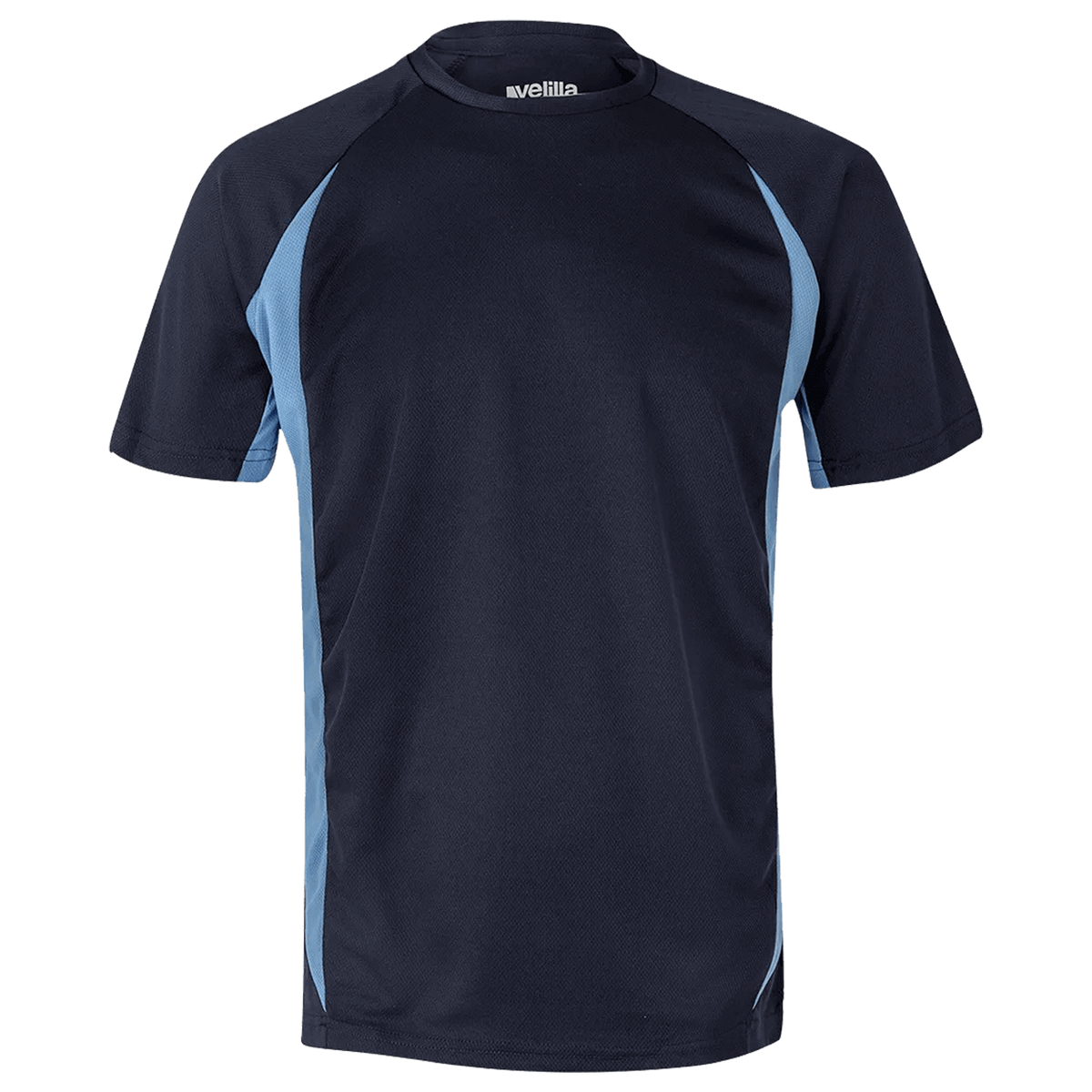 Κοντομάνικη μπλούζα VELILLA NAVY BLUE/LIGHT BLUE - 1