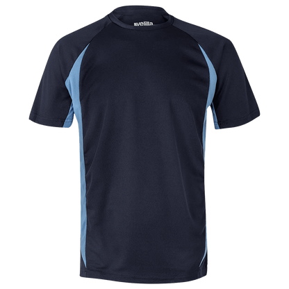 Κοντομάνικη μπλούζα VELILLA NAVY BLUE/LIGHT BLUE - 1