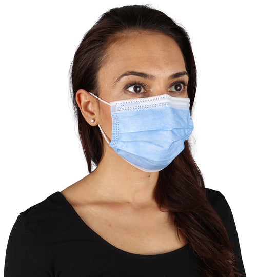 Three-ply medical mask SANI EVO BLUE-FMN99 - TYPE IIR - 2