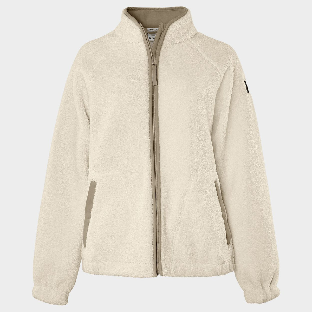 Γυναικείο μπουφάν FRISTADS COPPER PILE FLEECE WHITE - 1