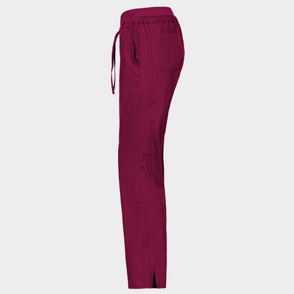 Γυναικείο ιατρικό παντελόνι CHEROKEE MR TAPERED BURGUNDY WWE105 - 4