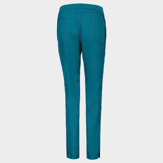 Γυναικείο ιατρικό παντελόνι CHEROKEE MR TAPERED CARIBBEAN BLUE WWE105 - 2