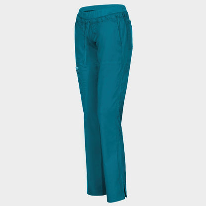 Γυναικείο ιατρικό παντελόνι CHEROKEE MR TAPERED CARIBBEAN BLUE WWE105 - 3