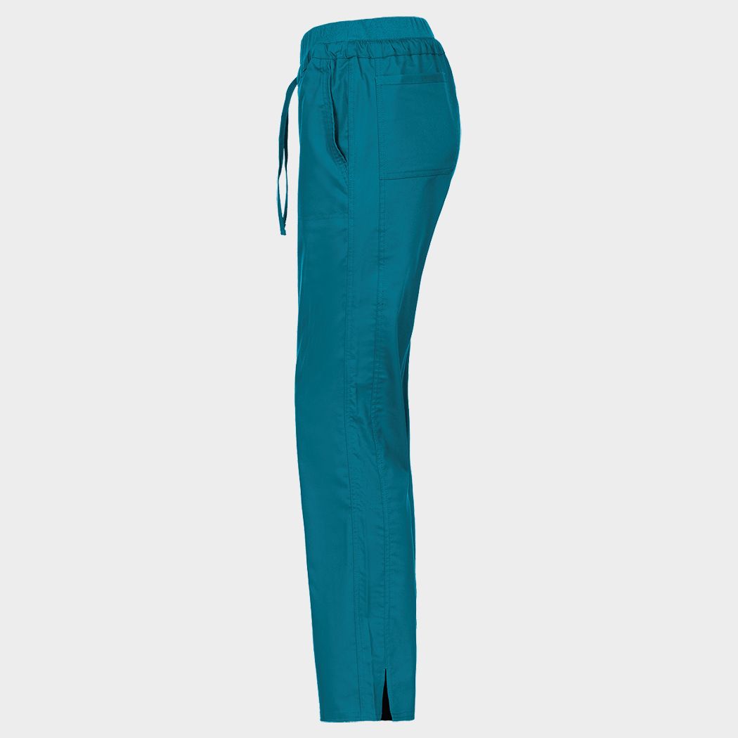 Γυναικείο ιατρικό παντελόνι CHEROKEE MR TAPERED CARIBBEAN BLUE WWE105 - 4