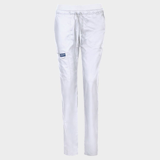 Γυναικείο ιατρικό παντελόνι CHEROKEE MR TAPERED WHITE WWE105 - 1