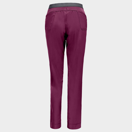 Γυναικείο ιατρικό παντελόνι CHEROKEE SLIM BORDEAUX CKE1124A - 2