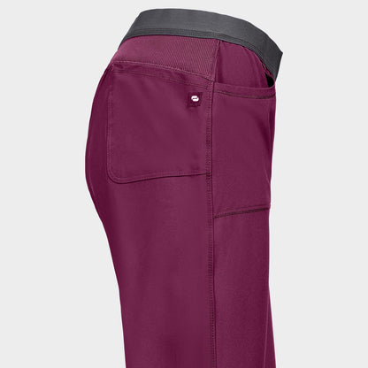 Γυναικείο ιατρικό παντελόνι CHEROKEE SLIM BORDEAUX CKE1124A - 5