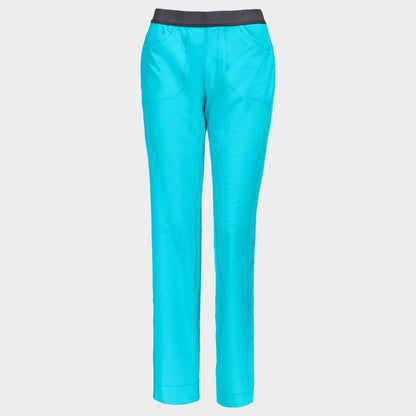 Γυναικείο ιατρικό παντελόνι CHEROKEE SLIM TURQUOISE CKE1124A - 1