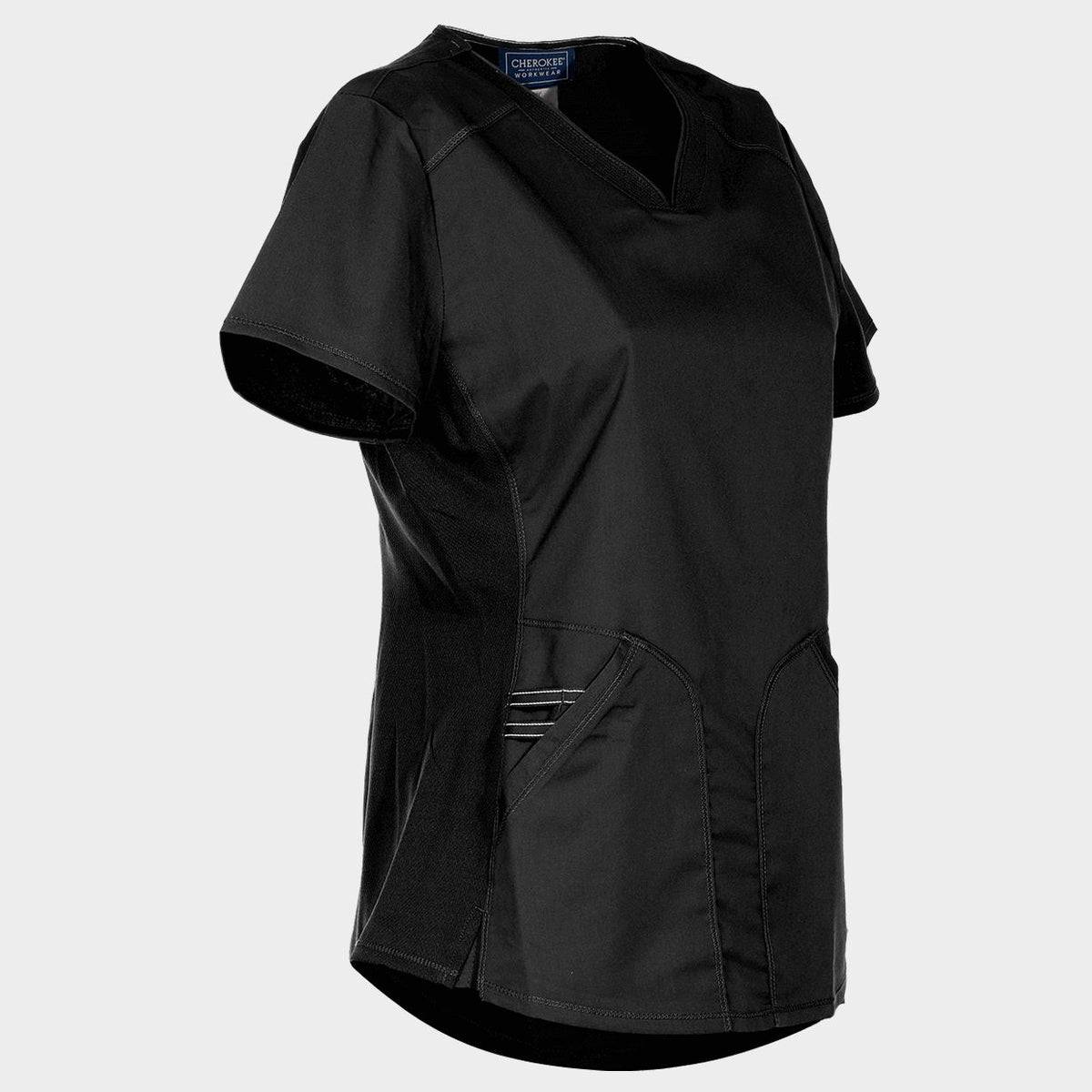 Ιατρική μπλούζα CHEROKEE V-NECK BLACK WWE601. Women's - 4