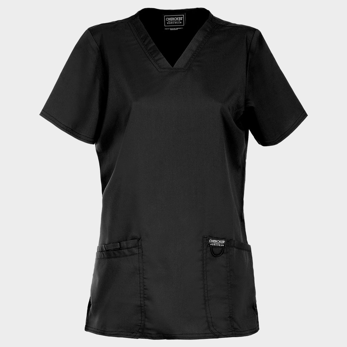 Ιατρική μπλούζα CHEROKEE V-NECK BLACK WWE620 - 1