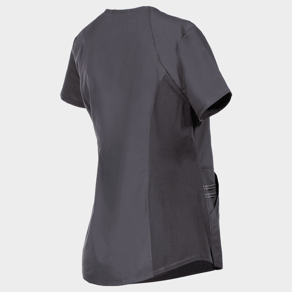 Γυναικεία ιατρική μπλούζα CHEROKEE V-NECK GREY WWE601 - 5