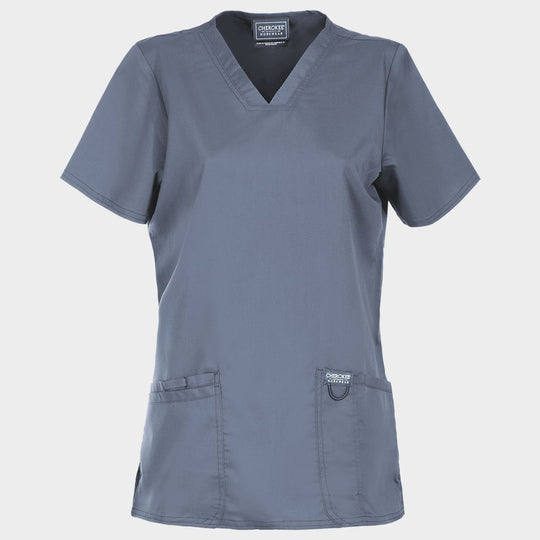 Γυναικεία ιατρική μπλούζα CHEROKEE V-NECK GREY WWE620 - 1
