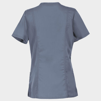 Γυναικεία ιατρική μπλούζα CHEROKEE V-NECK GREY WWE620 - 2