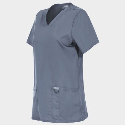 Γυναικεία ιατρική μπλούζα CHEROKEE V-NECK GREY WWE620 - 3