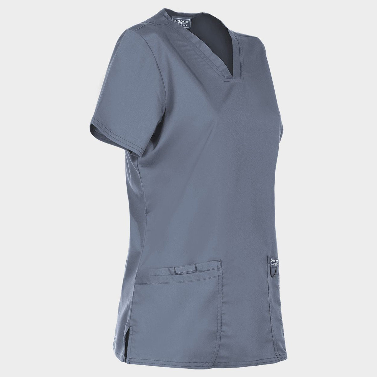 Γυναικεία ιατρική μπλούζα CHEROKEE V-NECK GREY WWE620 - 4