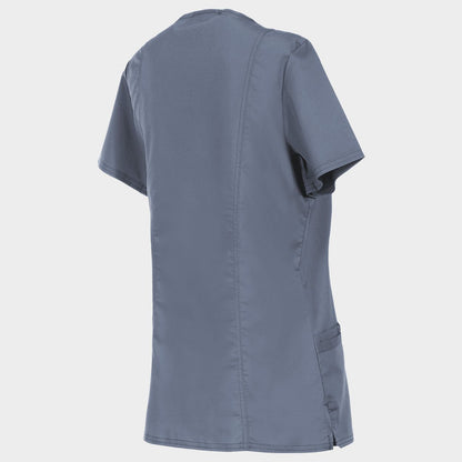Γυναικεία ιατρική μπλούζα CHEROKEE V-NECK GREY WWE620 - 5