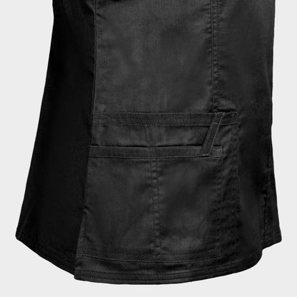 Γυναικεία ιατρική μπλούζα CHEROKEE WRAP BLACK WWE4728 - 6