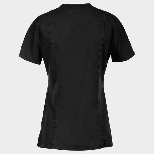 Γυναικεία ιατρική μπλούζα CHEROKEE WRAP BLACK WWE610 - 2