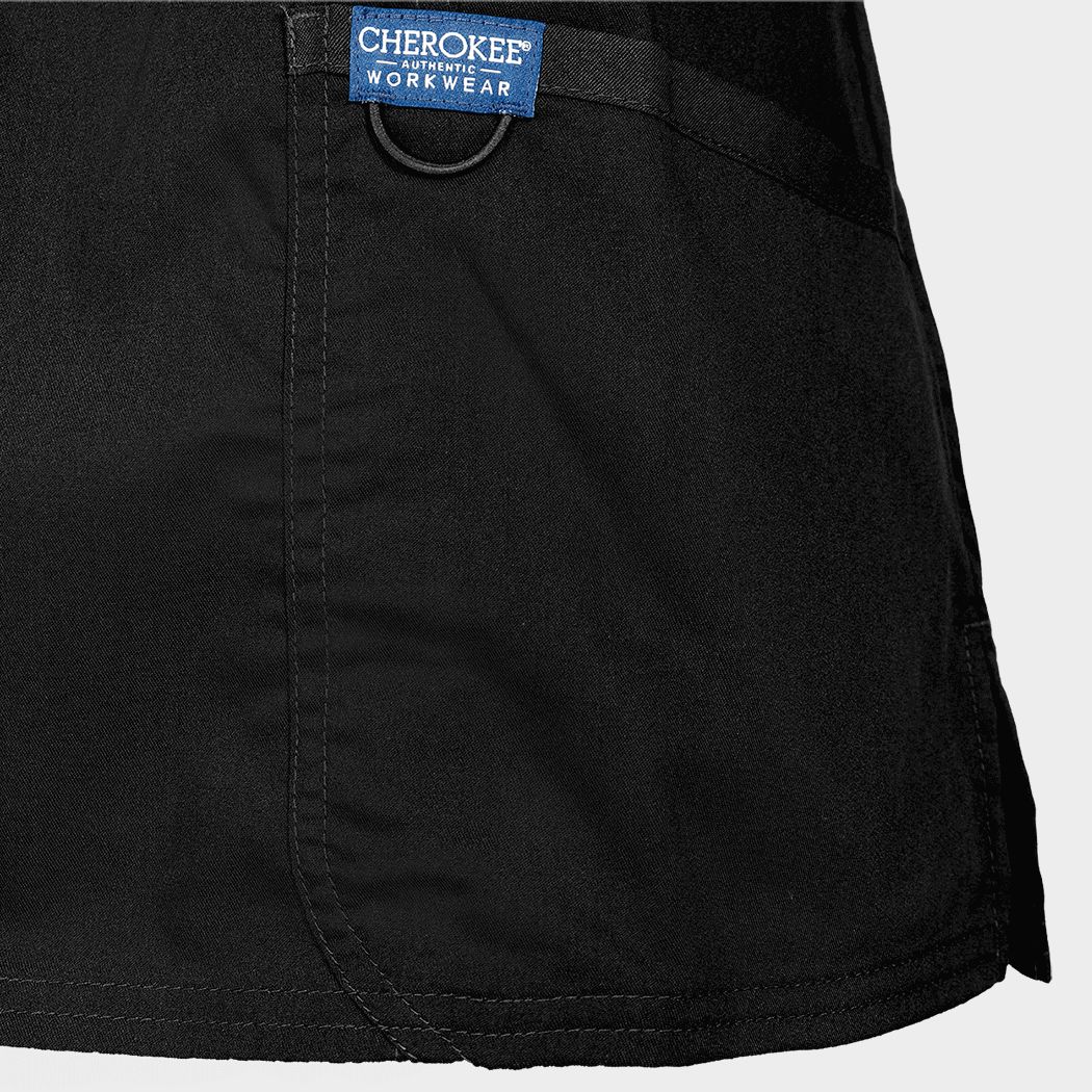 Γυναικεία ιατρική μπλούζα CHEROKEE WRAP BLACK WWE610 - 5