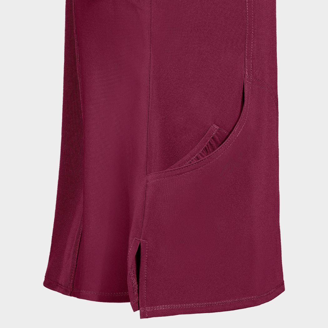 Γυναικεία ιατρική μπλούζα CHEROKEE WRAP BORDEAUX CKE2625A - 5