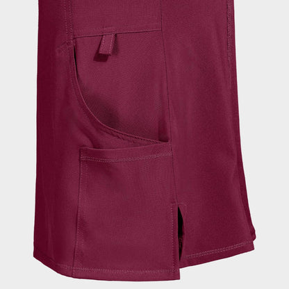 Γυναικεία ιατρική μπλούζα CHEROKEE WRAP BORDEAUX CKE2625A - 6