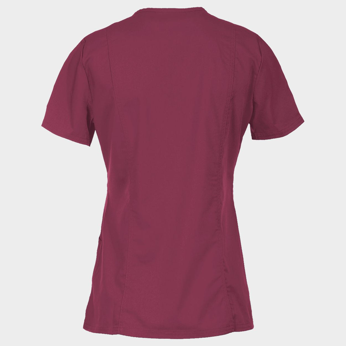 Γυναικεία ιατρική μπλούζα CHEROKEE WRAP BURGUNDY WWE610 - 2