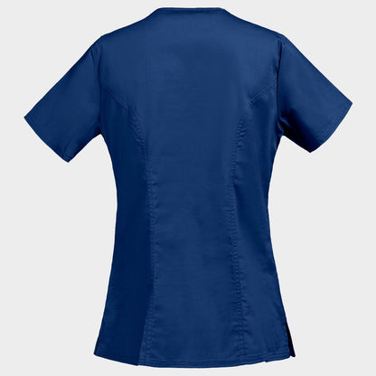 Γυναικεία ιατρική μπλούζα CHEROKEE WRAP DARK BLUE WWE4728 - 2