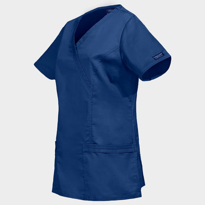 Γυναικεία ιατρική μπλούζα CHEROKEE WRAP DARK BLUE WWE4728 - 3