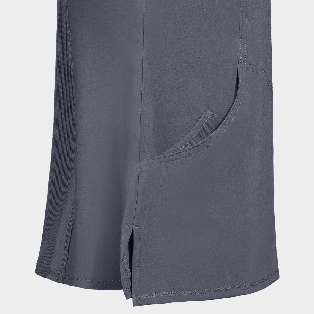 Γυναικεία ιατρική μπλούζα CHEROKEE WRAP GREY CKE2625A - 5