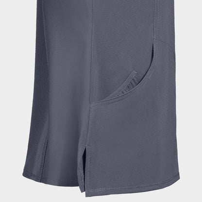 Γυναικεία ιατρική μπλούζα CHEROKEE WRAP GREY CKE2625A - 5