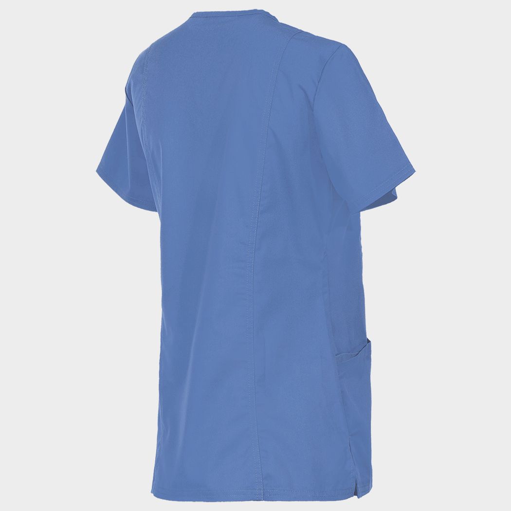 Γυναικεία ιατρική μπλούζα CHEROKEE WRAP LIGHT BLUE WWE610 - 4