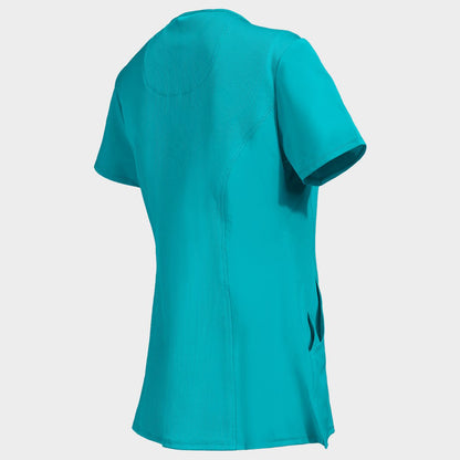 Γυναικεία ιατρική μπλούζα CHEROKEE WRAP LIGHT PETROL CKE2625A - 4