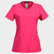 Γυναικεία ιατρική μπλούζα CHEROKEE WRAP PINK CKE2625A - 1