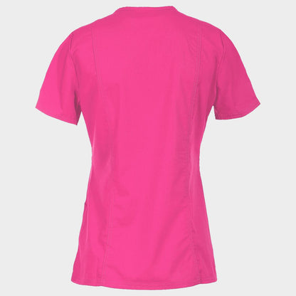 Γυναικεία ιατρική μπλούζα CHEROKEE WRAP PINK WWE610 - 2