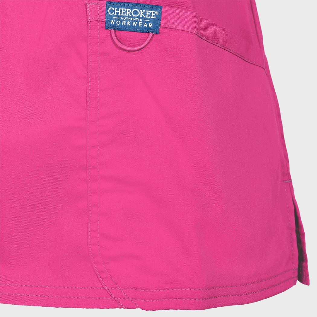 Γυναικεία ιατρική μπλούζα CHEROKEE WRAP PINK WWE610 - 4