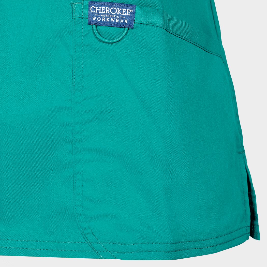 Γυναικεία ιατρική μπλούζα CHEROKEE WRAP TEAL BLUE WWE610 - 5