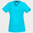 Γυναικεία ιατρική μπλούζα CHEROKEE WRAP TURQUOISE WWE4728 - 1