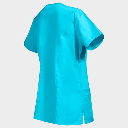Γυναικεία ιατρική μπλούζα CHEROKEE WRAP TURQUOISE WWE4728 - 5