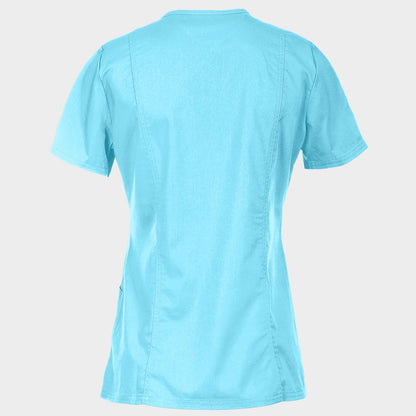Γυναικεία ιατρική μπλούζα CHEROKEE WRAP TURQUOISE WWE610 - 2