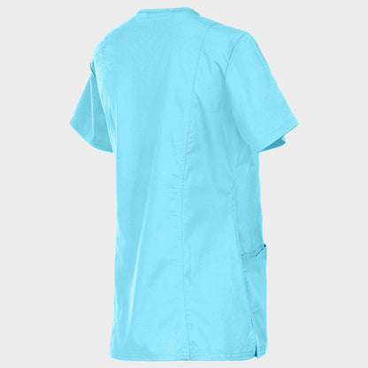 Γυναικεία ιατρική μπλούζα CHEROKEE WRAP TURQUOISE WWE610 - 4
