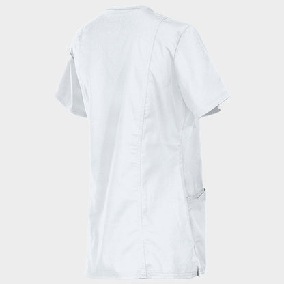 Γυναικεία ιατρική μπλούζα CHEROKEE WRAP WHITE WWE610 - 4