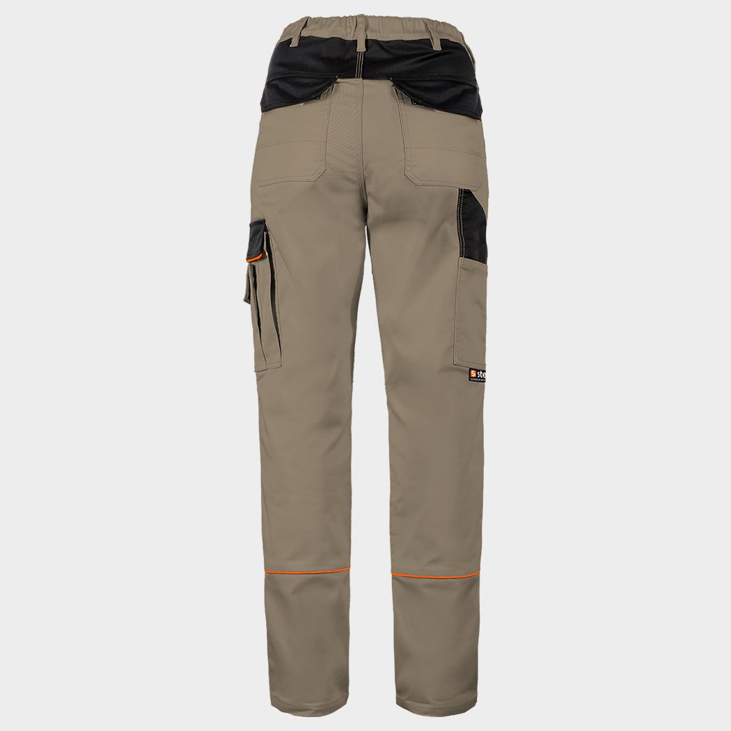 Γυναικείο παντελόνι BELLA STRETCH KHAKI - 2