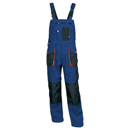 EMERTON NAVY Work bib pants