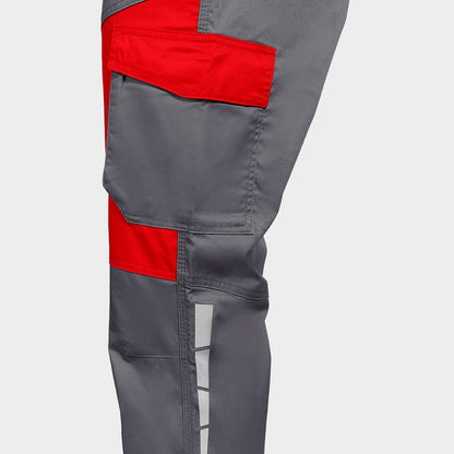 Φόρμα εργασίας EOS STRETCH RED/GREY - 6