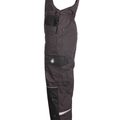 Работен полугащеризон KASTOR T/C WINTER GREY/BLACK/GREEN - 4