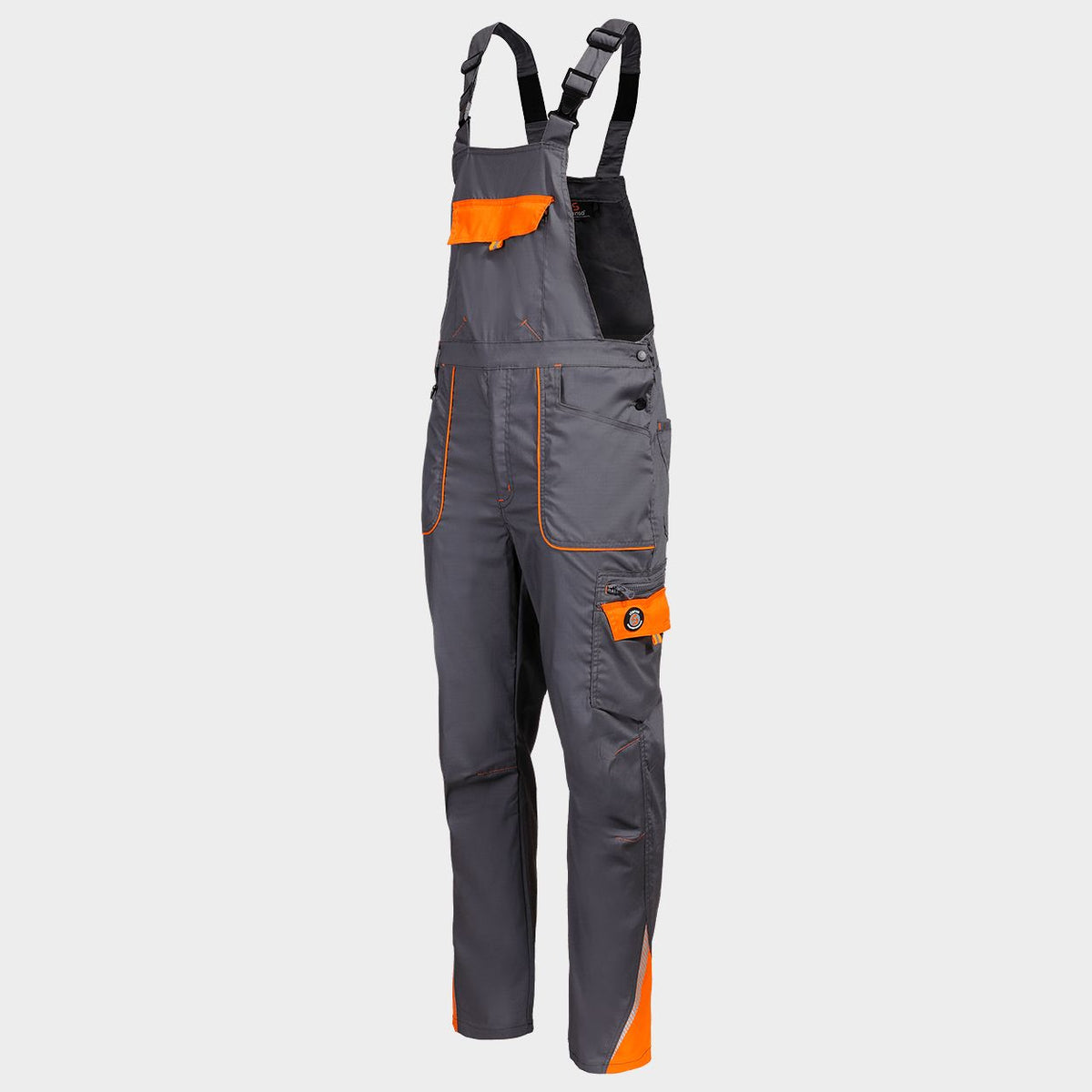 Φόρμα εργασίας PRISMA LIGHT STRETCH GREY/ORANGE - 3