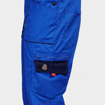 Φόρμα εργασίας PRISMA LIGHT STRETCH STRETCH ROYAL BLUE/NAVY - 7