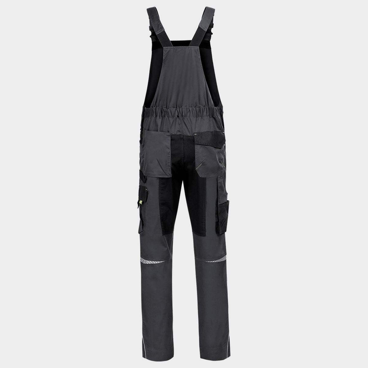 Salopetă de lucru PRISMA SPANDEX GRI/NEGRU - 2